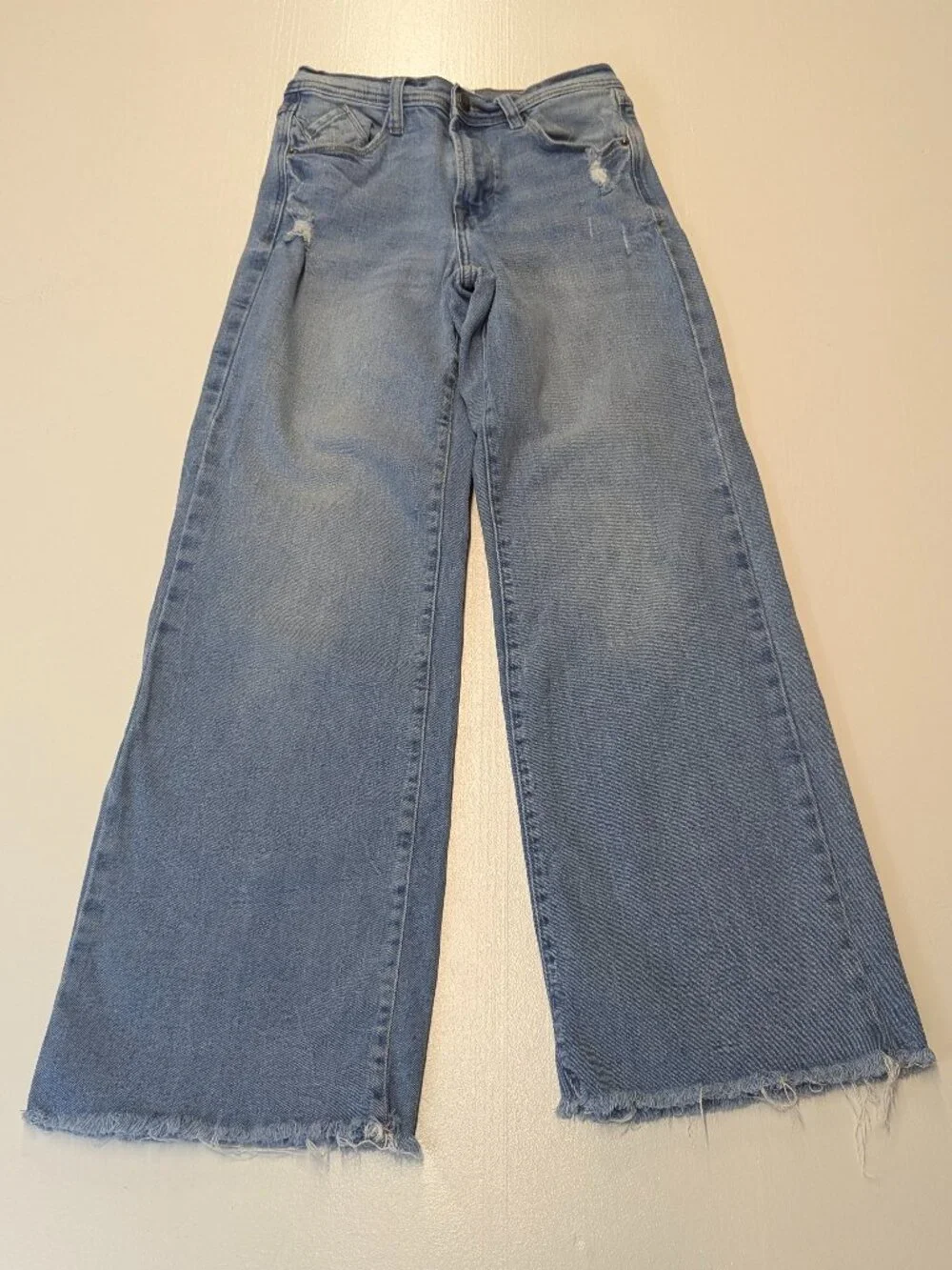 Kensie Jeans Vintage Luxe Wide Leg Medium Wash Size 2/26